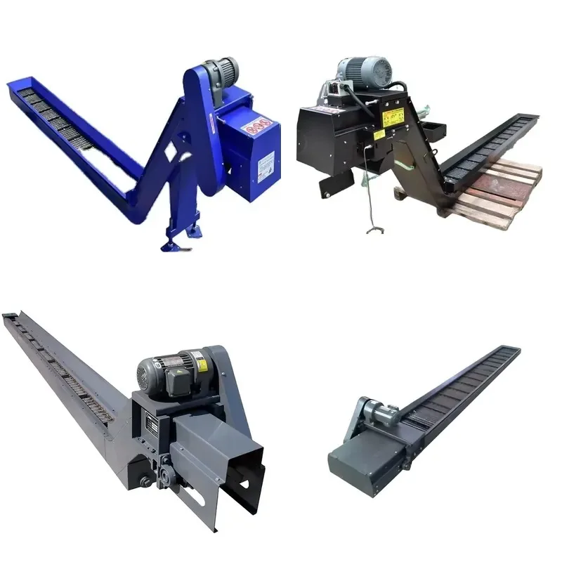 Automatic Steel Chip Conveyor Assembly Line Efficient Long Service Life for Workshop Use