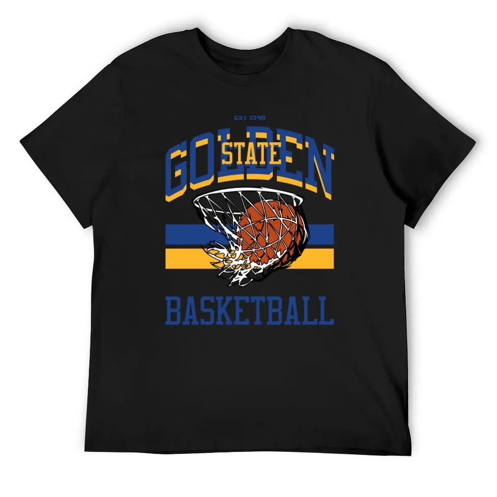 

Golden State Basketball T-Shirt sweat animal prinfor boys plus size clothes sublime Short sleeve tee men