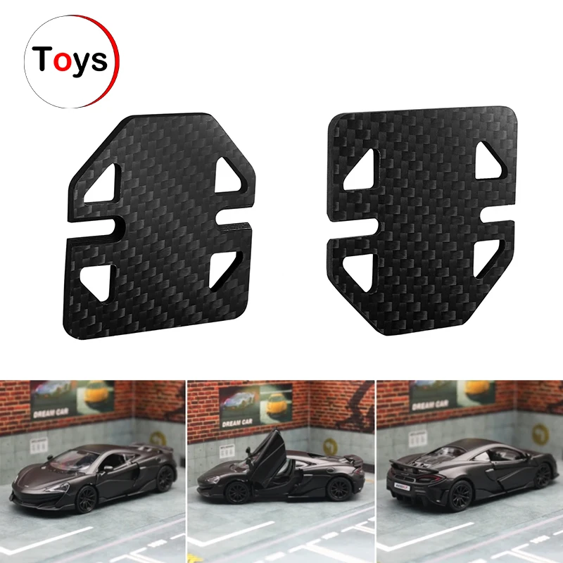 

FBIL-Carbon Fiber Short Card Electric Adjustable Fixing Plate For Trxs Slash 4X4 RC Car Upgrade Parts