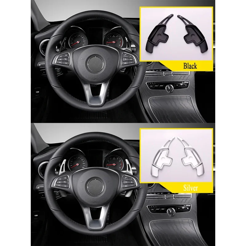 

Для Mercedes-Benz VITO W447 SL SLC R172 автомобильный рычаг переключения передач на руле MB GLC C Class X253 W205 автомобильный Стайлинг gaer DSG удлинитель
