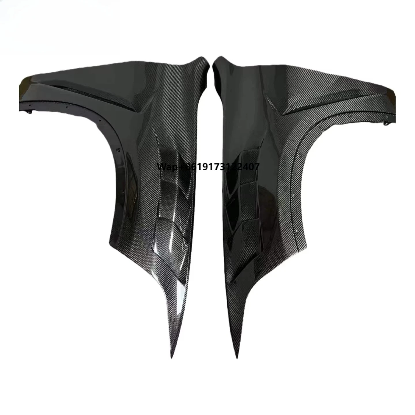 

Карбоновые боковые накладки на крылья для X5 G05, комплект обвеса