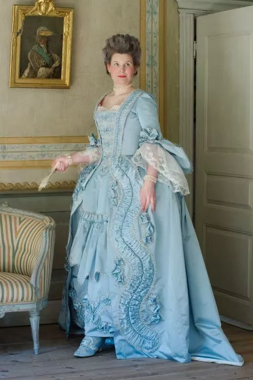 ויקטוריה רוקוקו שמיים כחול מארי אנטוינטה בארוק כדור לבוש שמלת ערב שמלת המלכה נשף שמלות נשף שמלות שמלות נשף שמלות שמלות כלה בגודל מותאם אישית