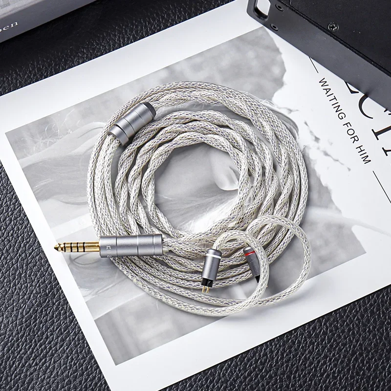 KBEAR HunYuan Quad-Material Fusion High-Resolution HiFi Upgrade Cable 2-Strand High-Density 173-Core Structure Cable