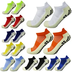 Men Women Sports Short Football Socks Silicone Anti Slip Grip Soccer Socks Calcetas Antideslizantes De Futbol