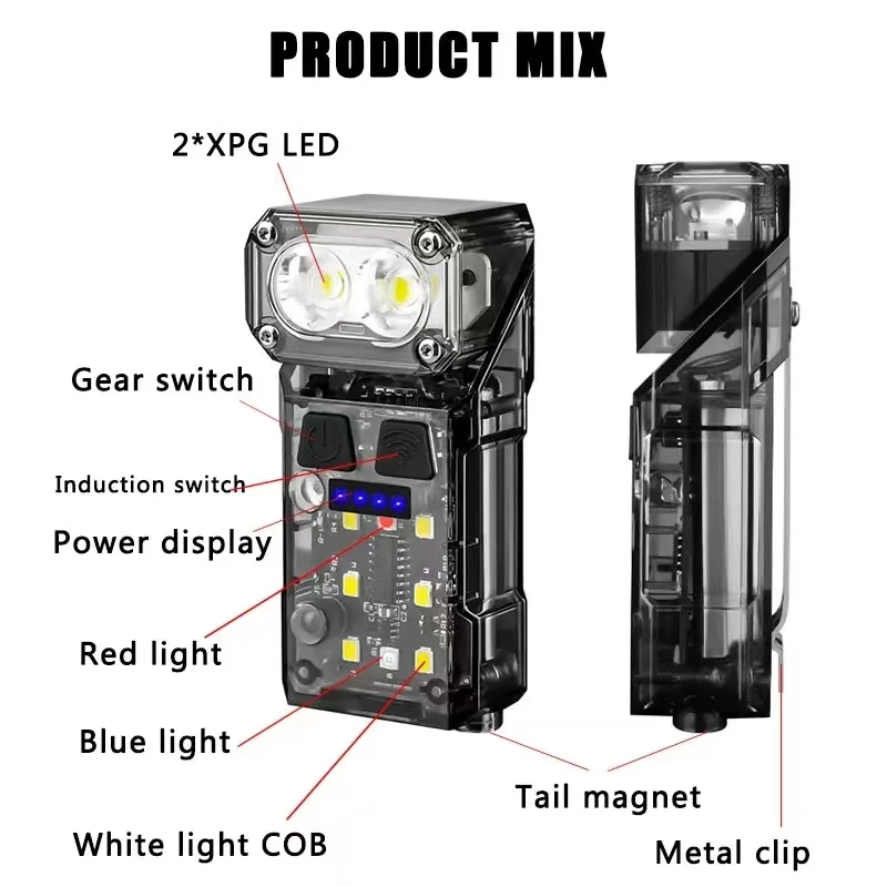 Mini Lantern High Power Flashlights Self Defense Weapons Survival Brightest Flashlight Electric Lamp Rechargeable Led Flashlight