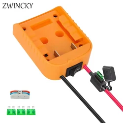 External Battery Adapter Converter for Dewalt,18V 20V Battery DIY Power Tool Accessories Electric Extension Battery Conversion