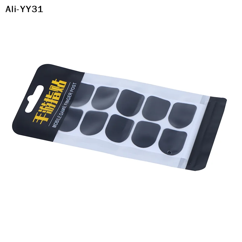 【WG】10 Pcs Game Finger Stickers Full Touch Screen Finger Sticker Sweat-Proof & Breathable Screen Contact Stickers For Gloves