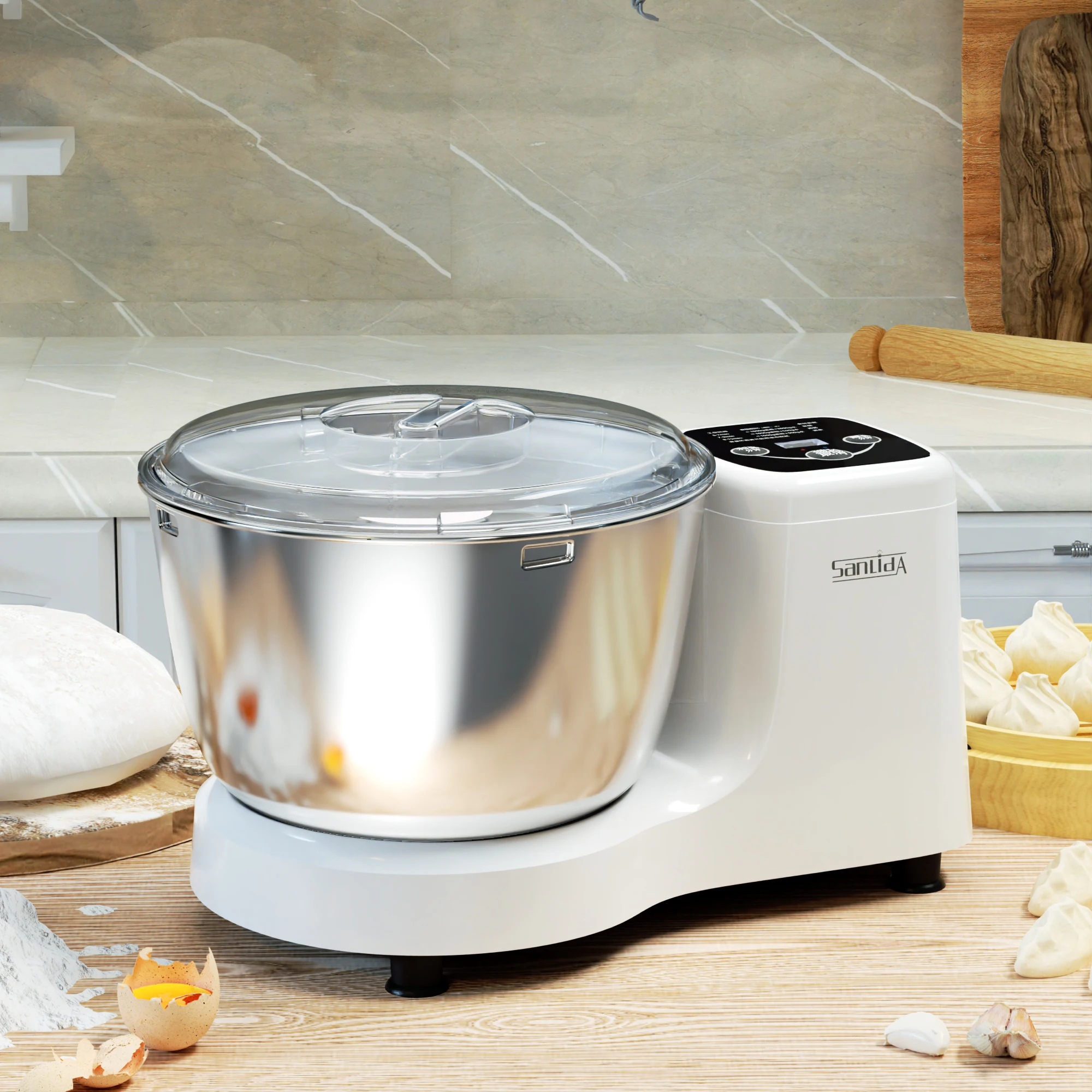 Home Kitchen Kneading Machine Electric Mini 5L Mixer for Baking Cake