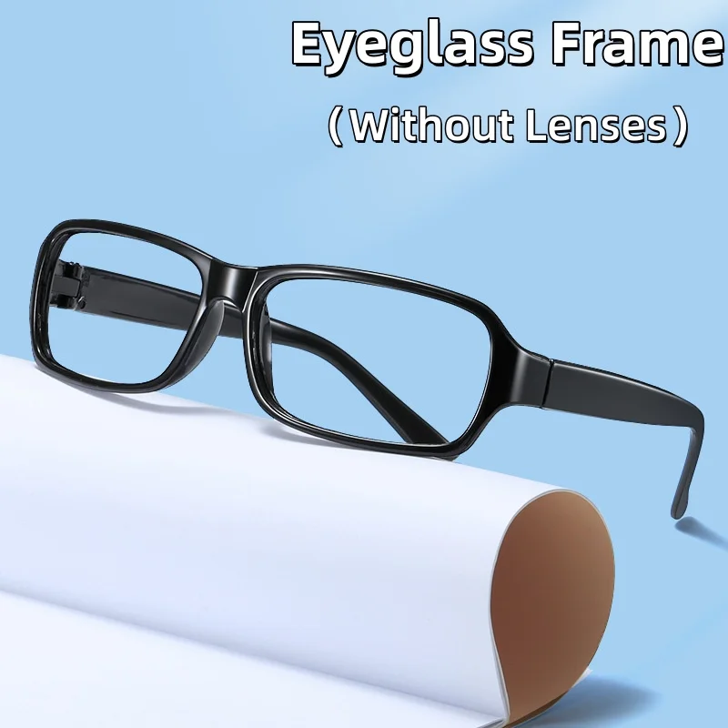

Korean Retro Small Square Frame Eyeglass Frame Trendy Men's and Women's Classic and Fashionable Glasses Without Lenses