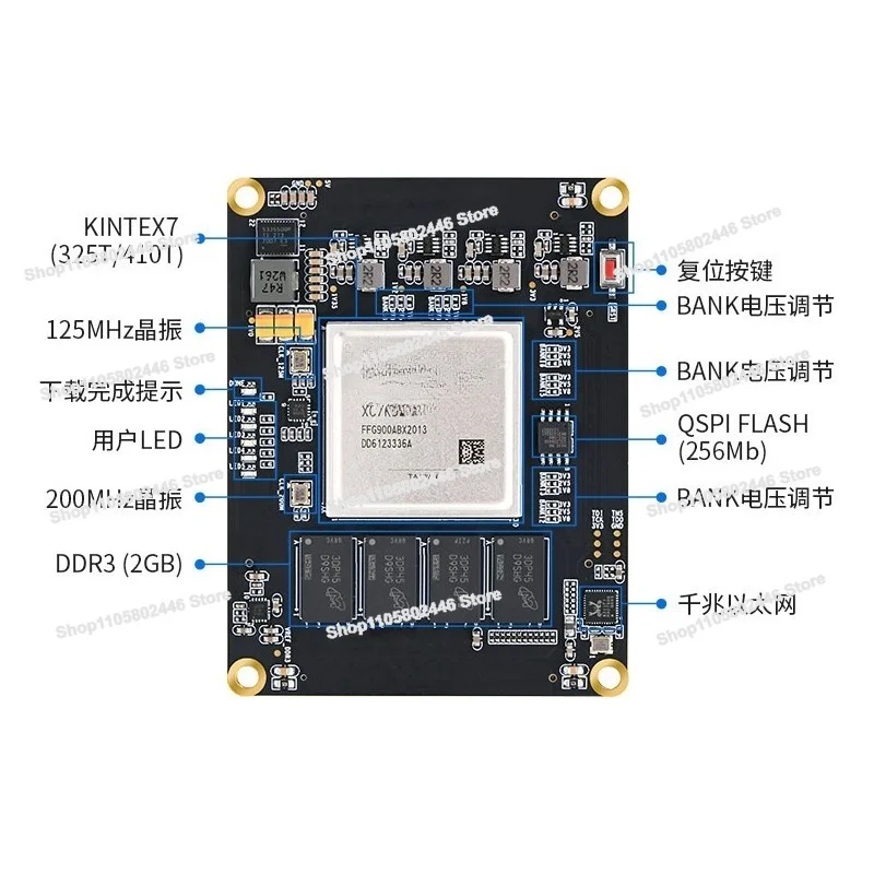 Core Board Kintex7 7K325T K7325T K7410T PCIE XC7K325T