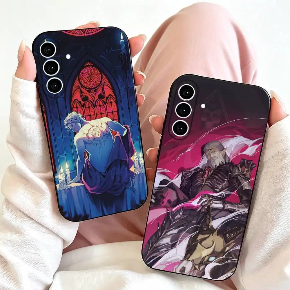 Baldur Gate 3 Astarions Game  Phone Case For Samsung Galaxy A73,A72,A71,A70,A53,A52,A51,Others Soft Black Cover