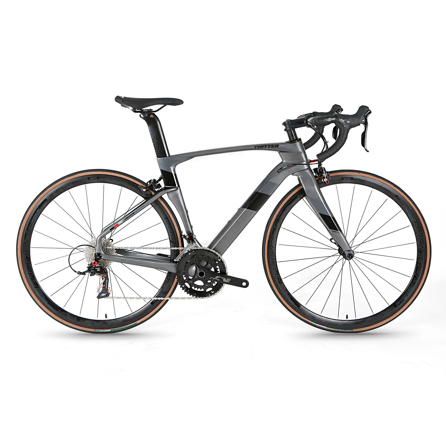 TWITTER 700C Full Carbon 22 Speed Disc Brake Carbon Fiber Frame Road Bike