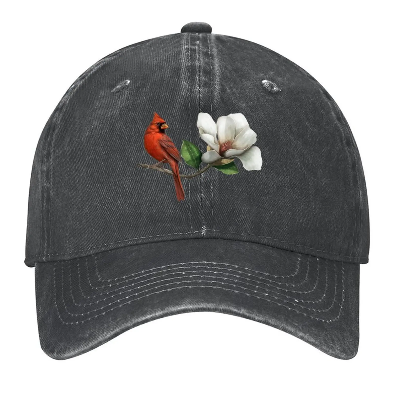 

Christmas Cardinal Baseball Cap Visor Hat Luxury Brand tactical cap golf hat genuine Sun Hats For Women Men's