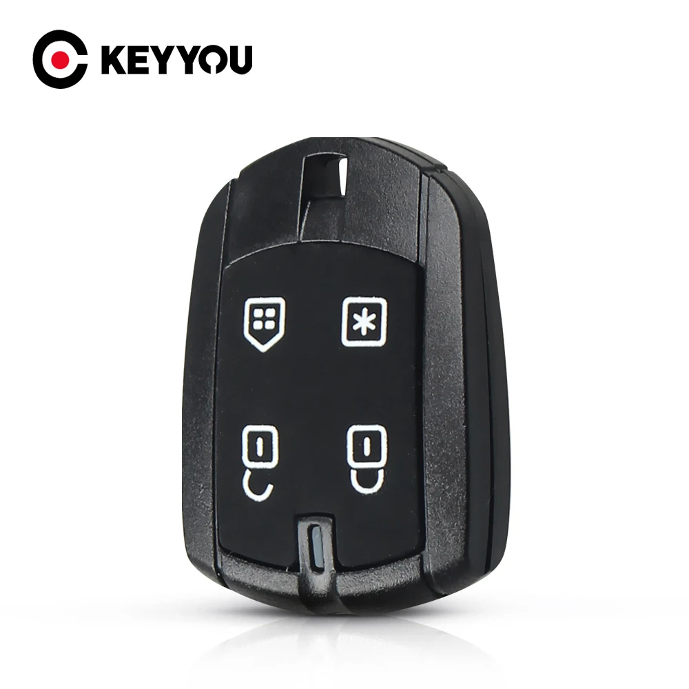 KEYYOU Car Styling 4 przycisk obudowa pilota z kluczykiem samochodowym dla FX330 pozyton sterowania alarmu klucz brazylia