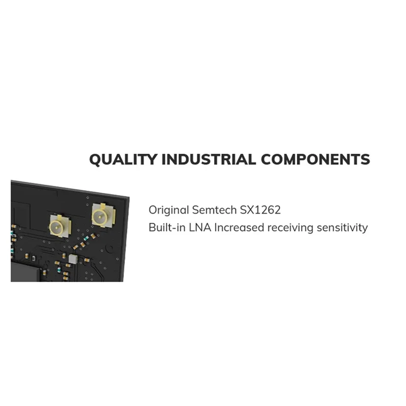 -A25M 5 قطع Lora NRF52840+SX1262 Iot Module -146DBM 5KM طويلة المدى PCB + Lora Ble Module متينة وسهلة التركيب