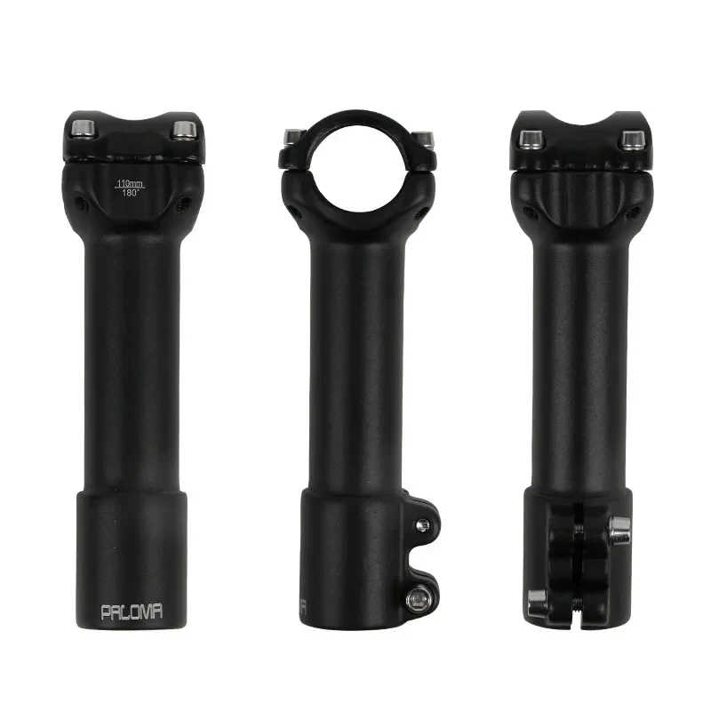 PALOMA One Piece Forged Stem180 Degree Bicycle Stem Riser for MTB Road City Bike 31.8x110mm Fork Extension Bar Clamp Mtb Power