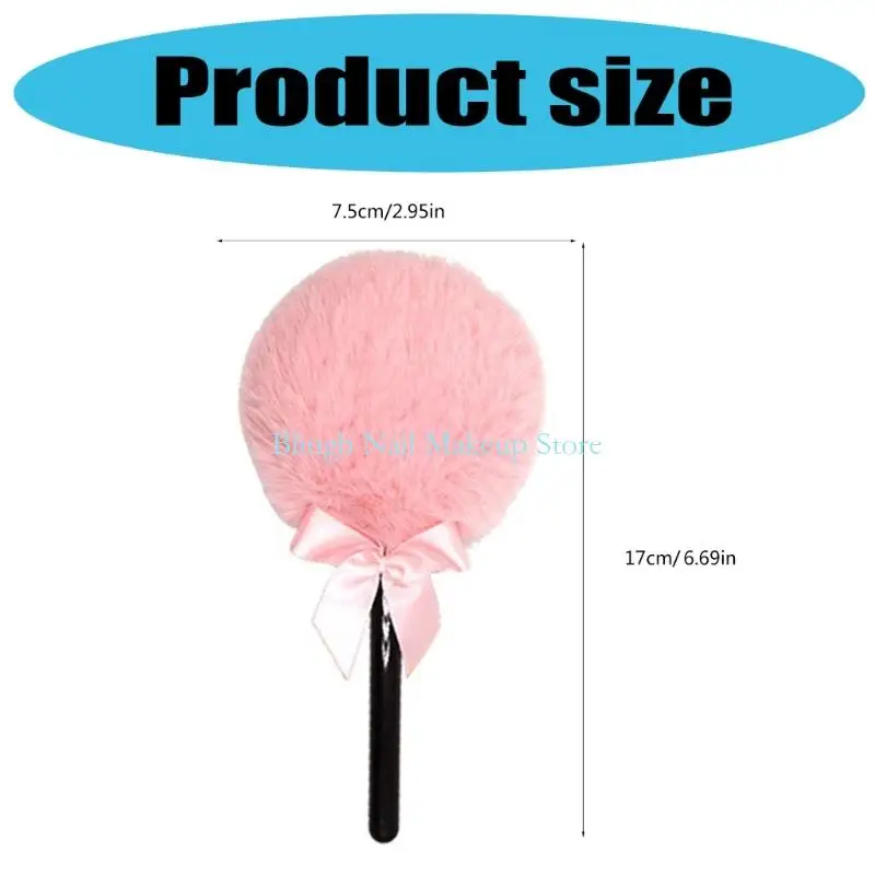 28TA مسحوق الجسم نفخة مع مقبض أداة مكياج ناع