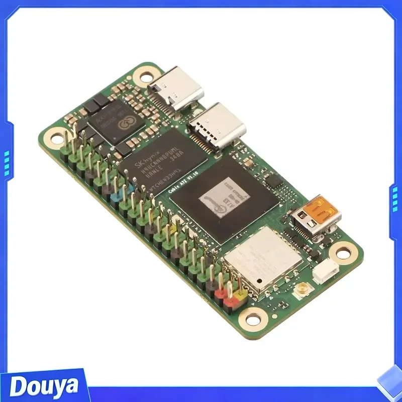 Chipboard Radxa Cubie A7z Allwinner A733 Cortex-A76/A55 SOC 1GB RAM WiFi 6 Mini Development Board Based on Pi Zero