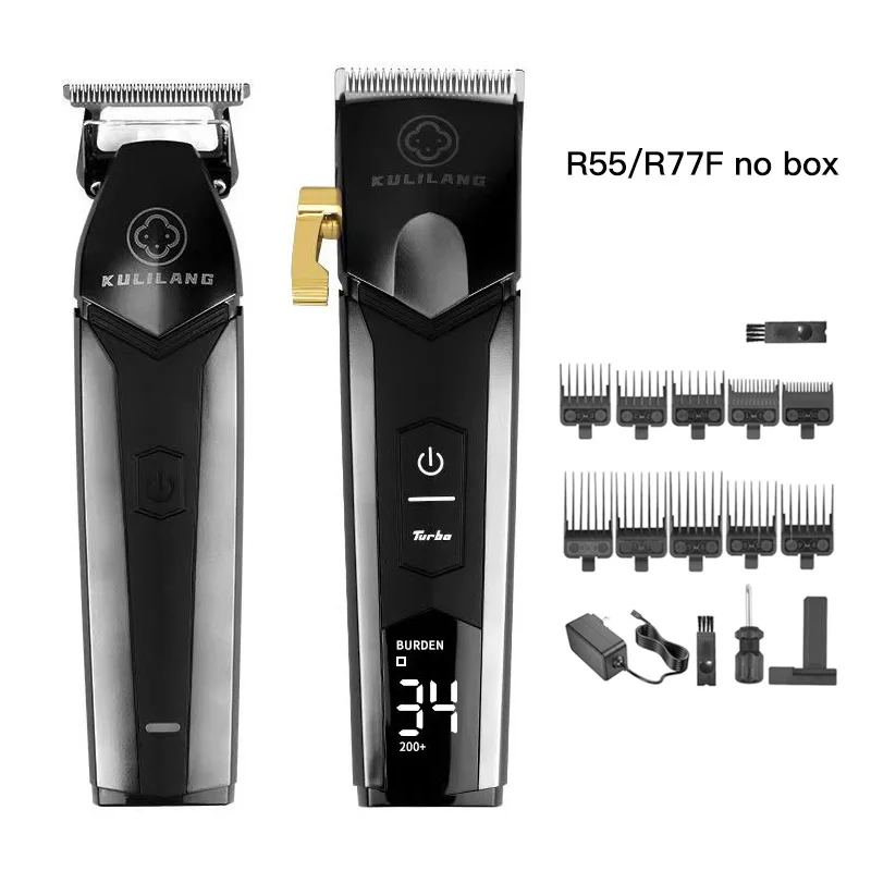 Kulilang Madeshow R77F Hair Clipper hair cutter Hair Trimmer Finishing Haircut Machine For Men Professional Hair Cutting Machine