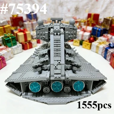 

Наборы строительных блоков «Имперский корабль», совместимые с деталями Lego, подходят для рождественских подарков