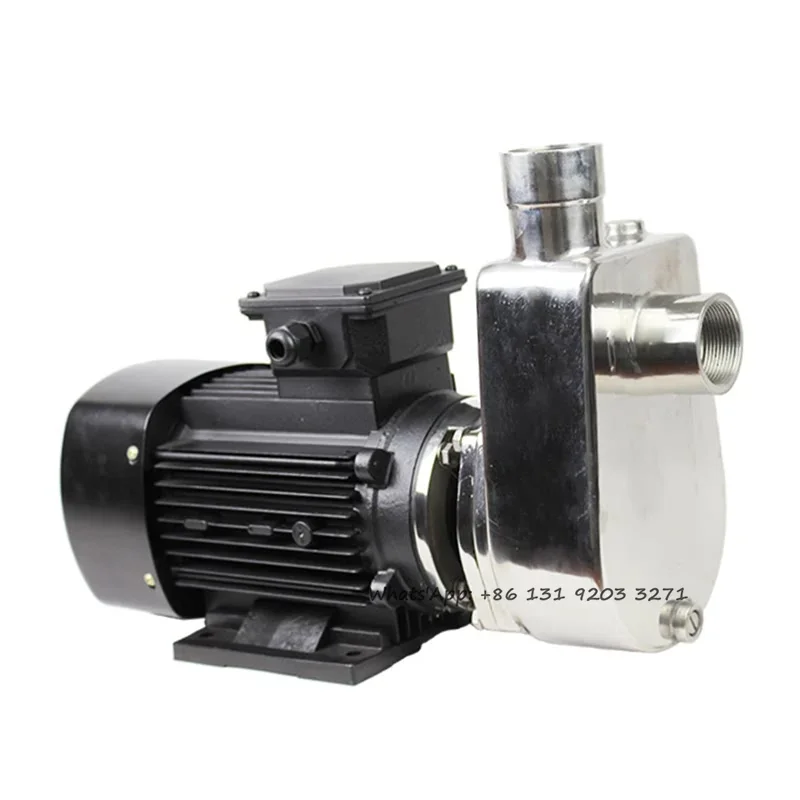 

Stainless Steel 304 Automatic Self Priming Jet Water Booster Pump Multifunctional Anti-corrosion Chemical Sewage Treatment Pump