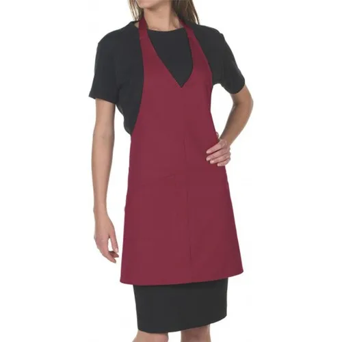 Medusa Forma Bib Apron Chef Barista Cook Barber Tattoo Waiter Claret Apron