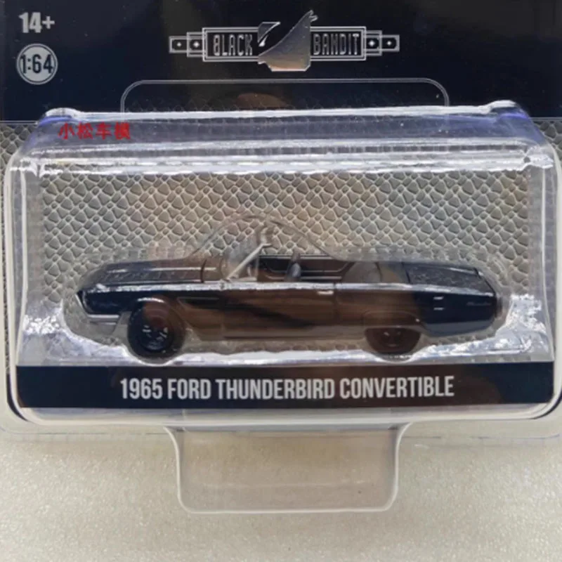 Greenlight Diecast 1:64 1965 Thunderbird للتحويل سبيكة محاكاة نموذج سيارة مجموعة ثابتة زينت هدية عيد