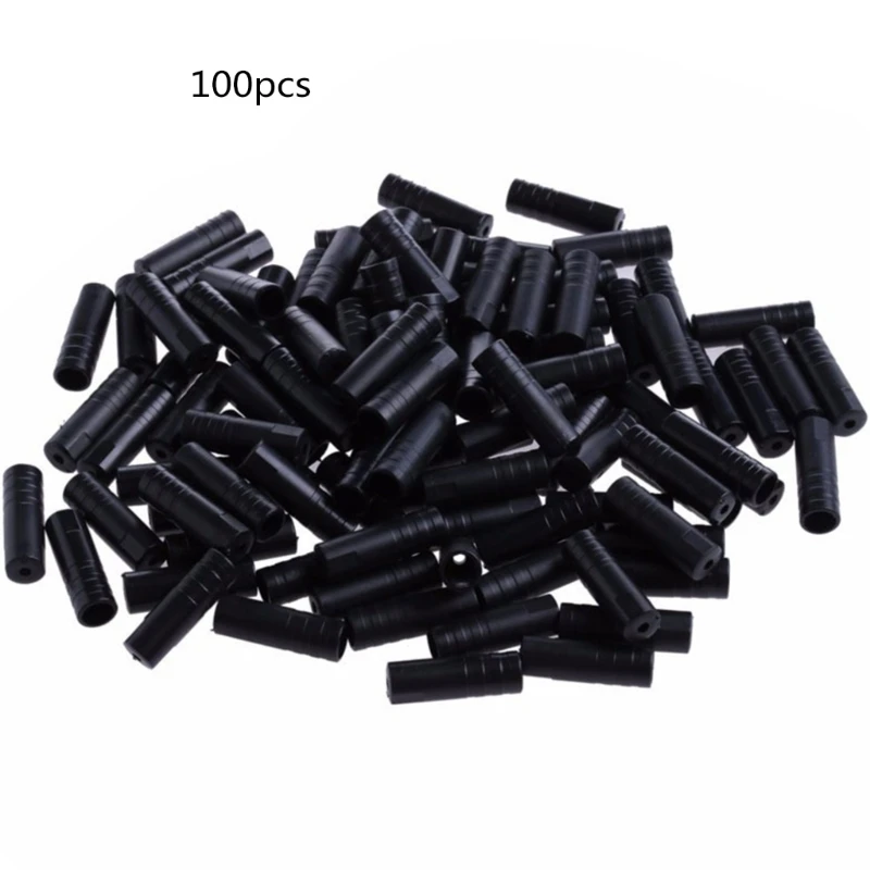 100Pcs Bicycles Shifts Cable End Shifts Cable Wire End for Brake Cable