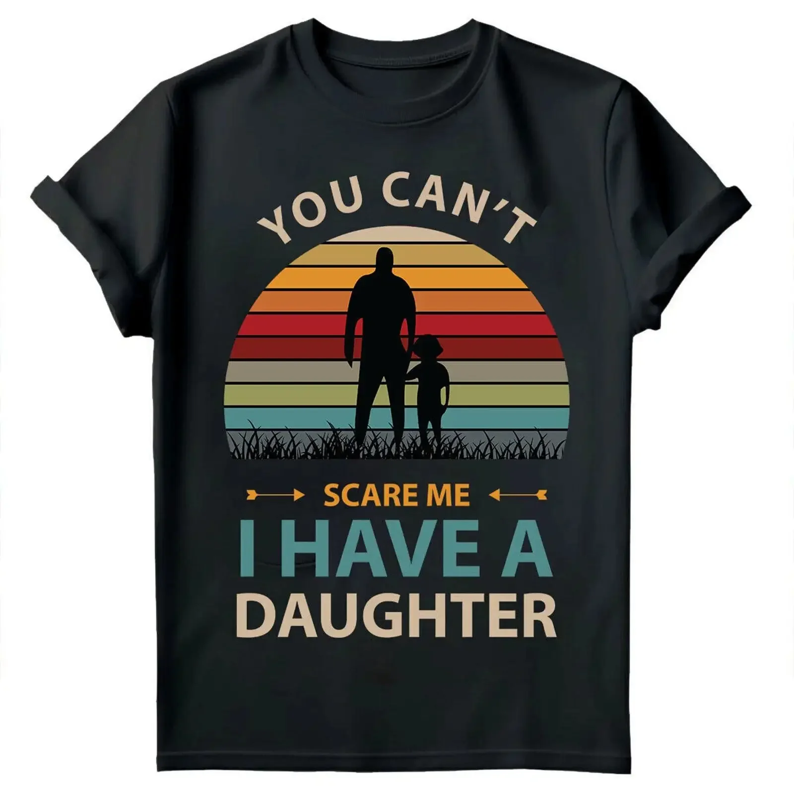 Vater und Tochter Herren T Shirt Vintage Väter Geschenk für Papa Top FD vintage Washed designer clothes homme Soft Casual