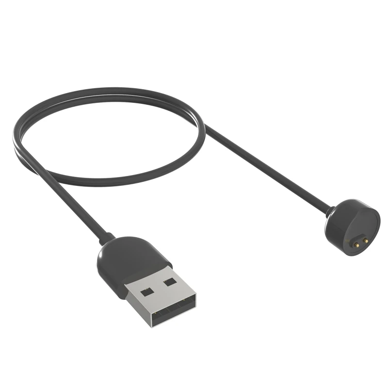 محول الطاقة المغناطيسي شاحن مهد حامل قفص الاتهام قاعدة ل Amazfit الفرقة 5 ساعة ذكية المحمولة USB كابل شحن سريع