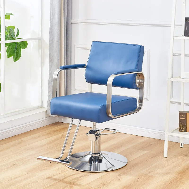 New fashion Stainless barber chairs salon hair equipment modern appearance barbers chairs for sale