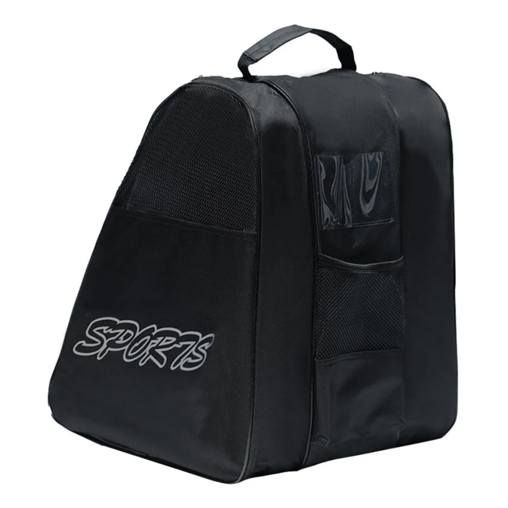 

Large Capacity Roller Skates Bag Breathable 3 Layers Ice Skating Bag Multi-Function Carry Bag Skating Shoes Case Outdoor Sports