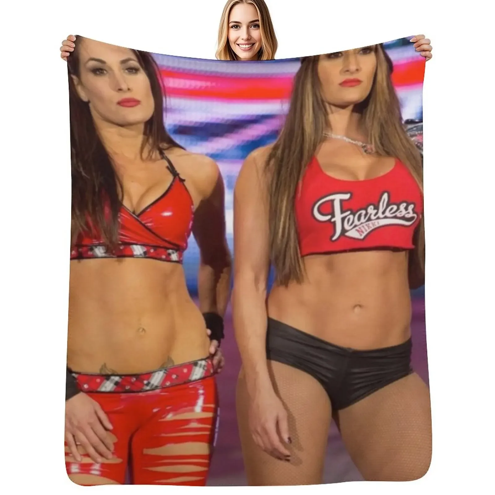 

Bella Twins Throw Blanket valentine gift ideas for winter Soft Beds Blanket