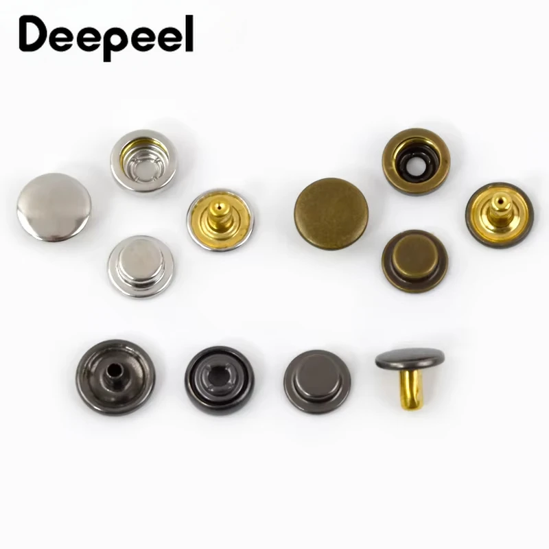 20 Sätze deepeel 11mm 503 # Metall Druckknopf verschluss Druckknöpfe unsichtbare Schließe Daunen jacke Mantel Kombination knöpfe Zubehör