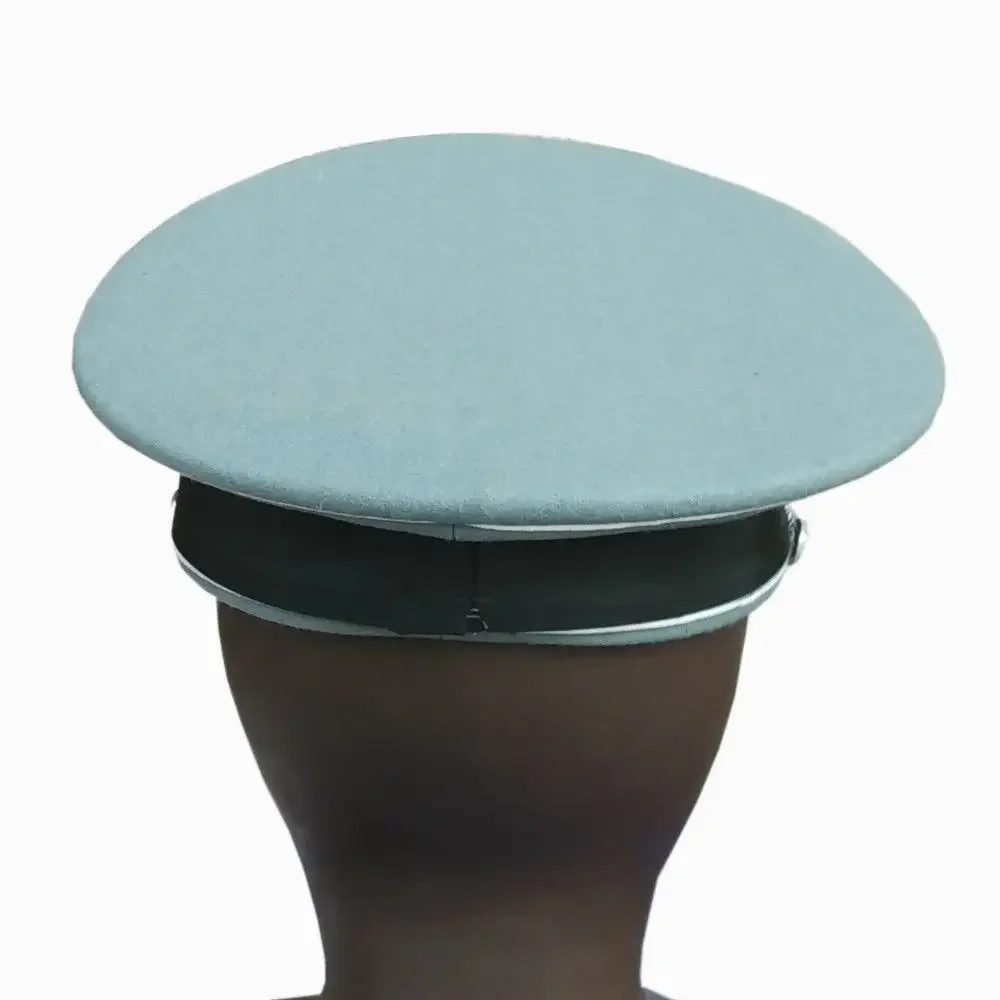 WWII GERMAN WH M36 OFFICER WOOL CRUSHER HAT classics MILITARY VISOR CAP REPRO Military WW2