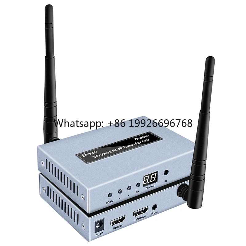 

HD Network Transmitter 50m One-to-many in Other Audio & Video Equipments hdmi Wireless Extender Over Ethernet