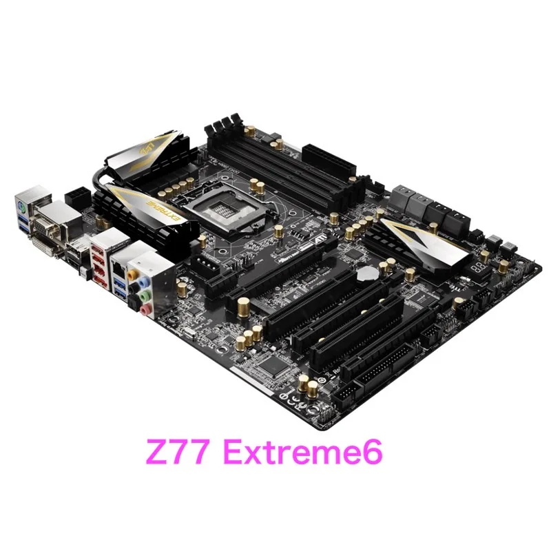 Imagem -04 - Placa-mãe Asrock Z77 Extreme Mainboard 100 Testado Ddr3 Atx Lga 1155 32gb