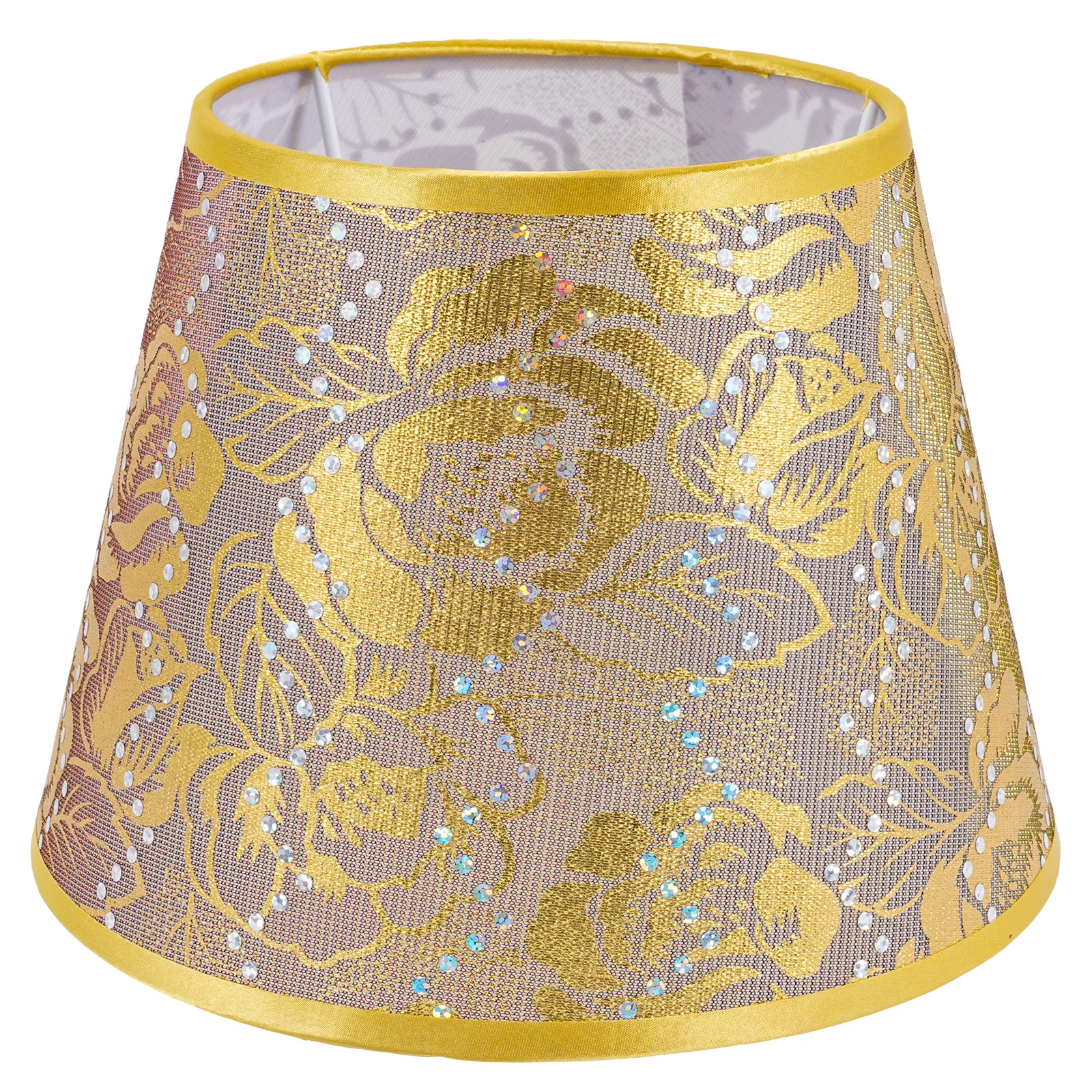 

Flower Lamp Shade Drum Table Lamp Replacement Cover For Living Room Bedroom Decor Light Fixture Floral Pendant Floor Light