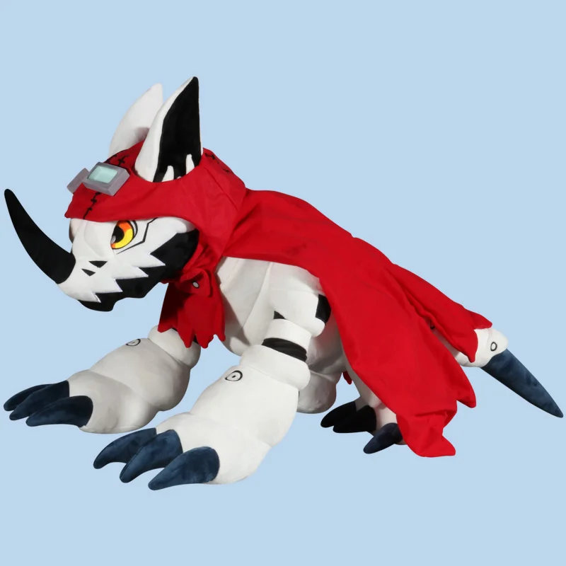 60 سنتيمتر Digimon Hackmon مخصص الحياة حجم أفخم وسادة للجسم رائعة محشوة دمية أنيمي الطرفية لينة تحصيل لعبة هدية #2