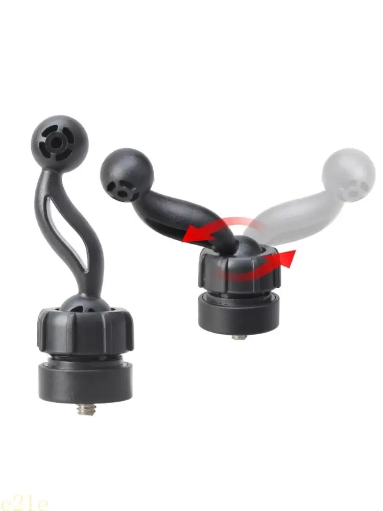 

E21E 360 Degree Rotating 17mm Ball Head To 1/4inch Screw Adapter For Camera Tripod Mount Photography Equipment