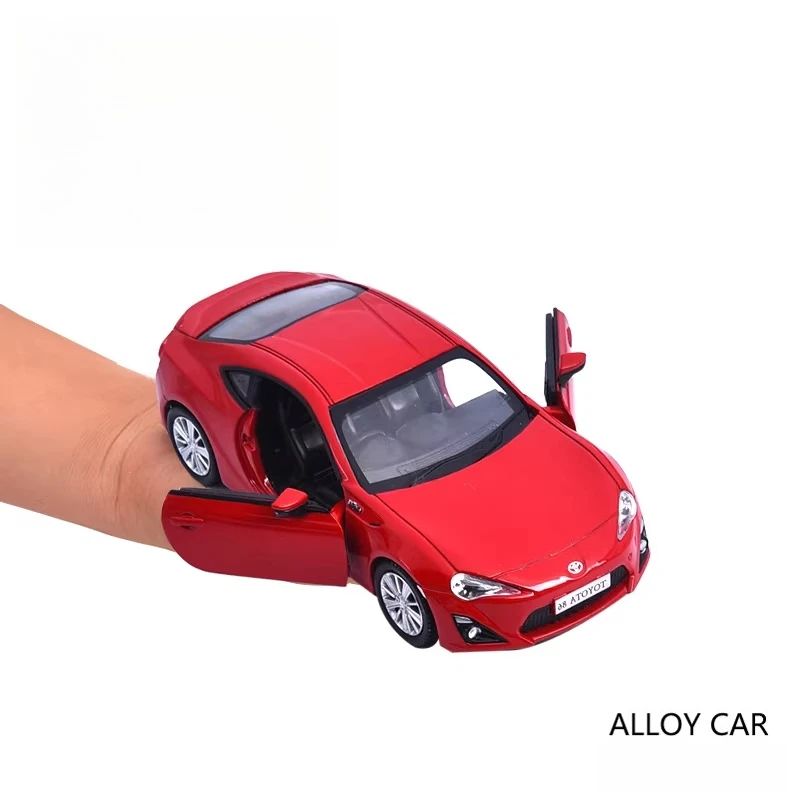 

1:36 GT86 Alloy Car Diecasts Metal Classic Toy Model with Pull Back Function Vehicles for Child Gifts