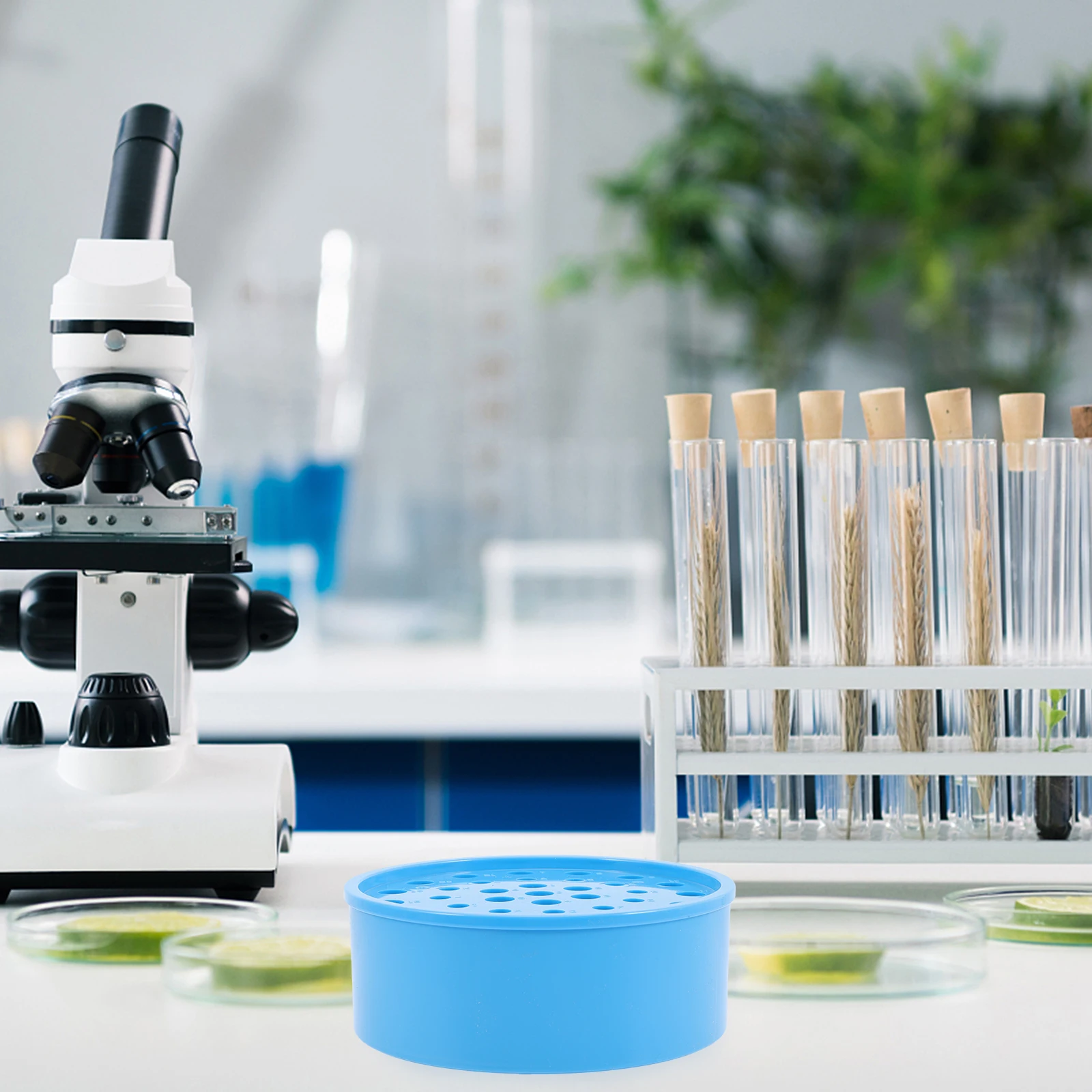 

Rack Laboratory Plastic St Round Test Tube Holder Low Temperature Tube Plastic Holder Box