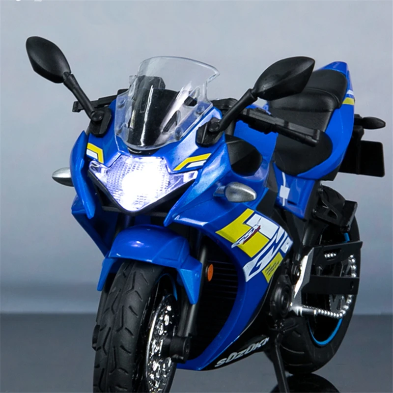 1:12 سوزوكي GSX-250R سبيكة سباق الدراجات النارية نموذج ديكاست الشارع الرياضة عبر البلاد دراجة نارية نموذج محاكاة الاطفال لعبة هدية