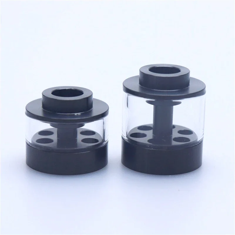 

Shiny Stainless Steel Cover|2ml/3.5ml Leak-Proof Straight Glass Vape Cartridge Replacement Parts for Flash-e-Vapor Mod Accessory