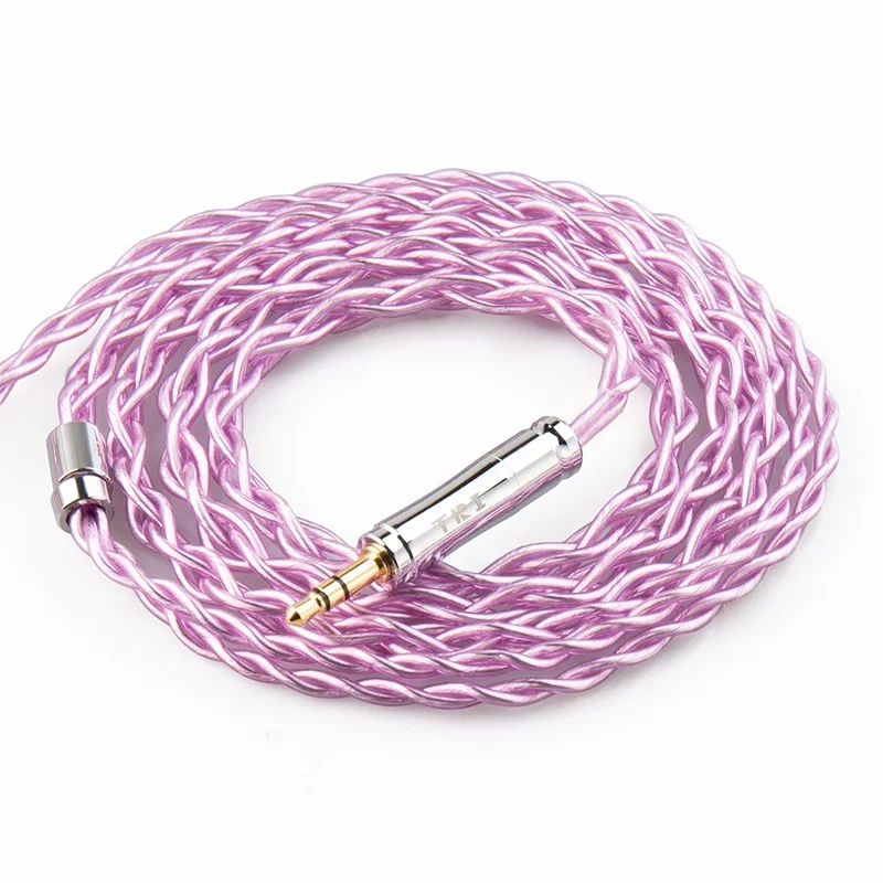 สายหูฟัง TR10 Tri 5N OFC ผสม4N การออกแบบปลั๊กที่ถอดออกได้ OFC 2PIN 0.78mm/MMCX 3.5mm/2.5mm/4.4mm หูฟัง