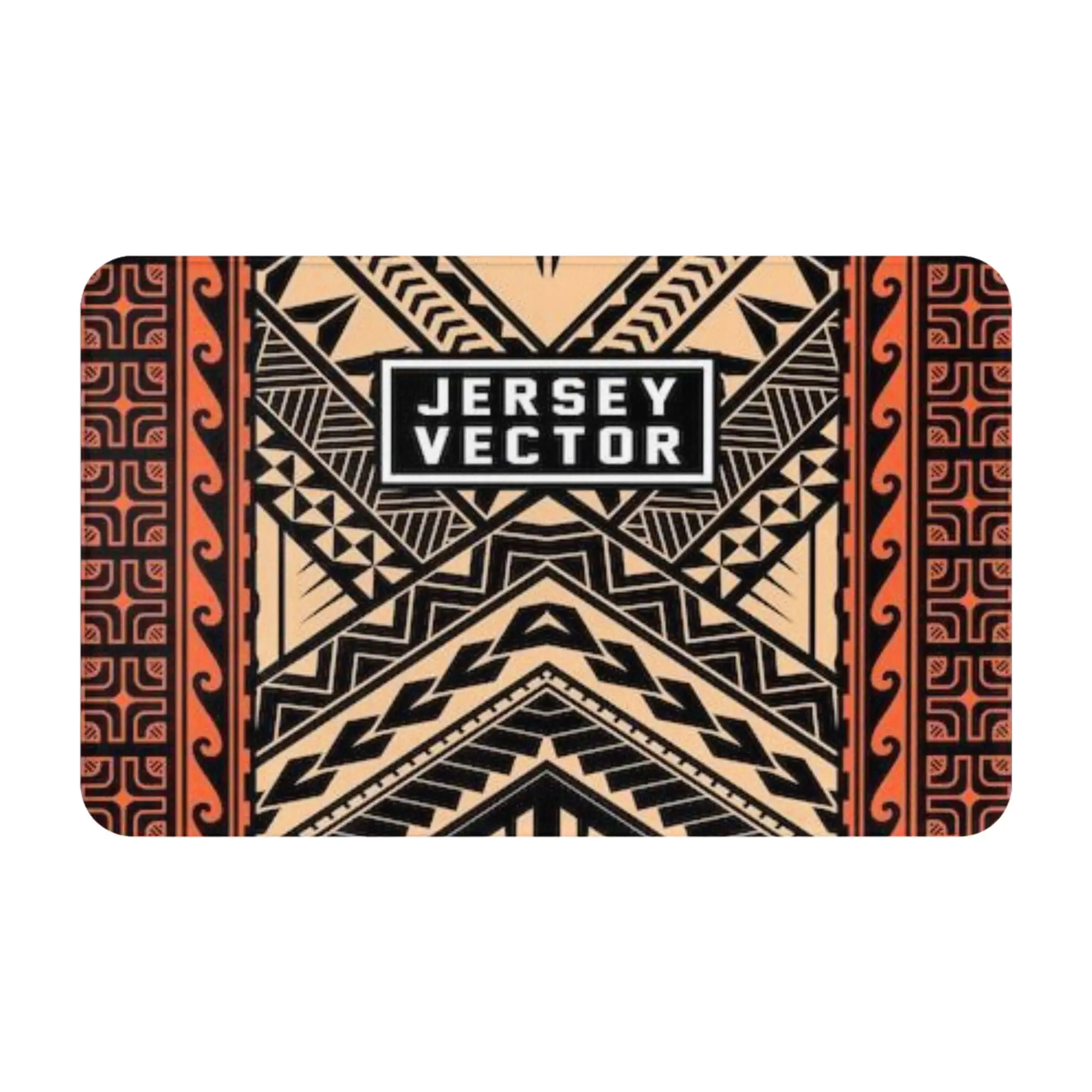 Brown Beige Aztec Tribal Geometric Seamless Art Doormat Bedroom Living Room Mat  Balcony Home Decoration