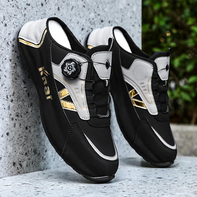 

Men Shoes Summer Fashion Soft-soled Half Slippers Casual Versatile Trendy Men Shoes Trend Outdoor Baotou Shoes Zapatos De Hombre