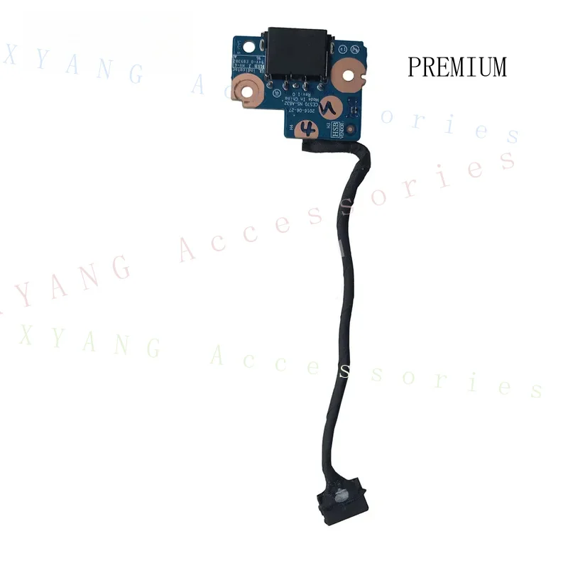 N+ For Lenovo ThinkPad E570 E575 Laptop Board Card Jack Plug Power Connector Charging Port Cable 01EP131 NS-A832 DC02001WH10