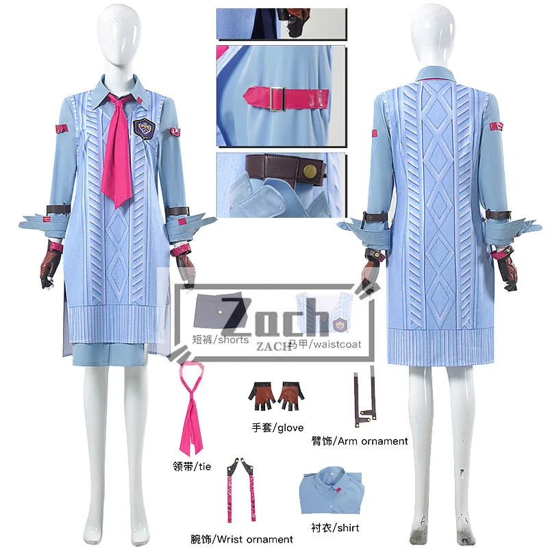 Asuka Kazama Fantasy Cosplay Spiel Disguise Tekken Kostüm Erwachsene Frauen Kleid Outfits Halloween