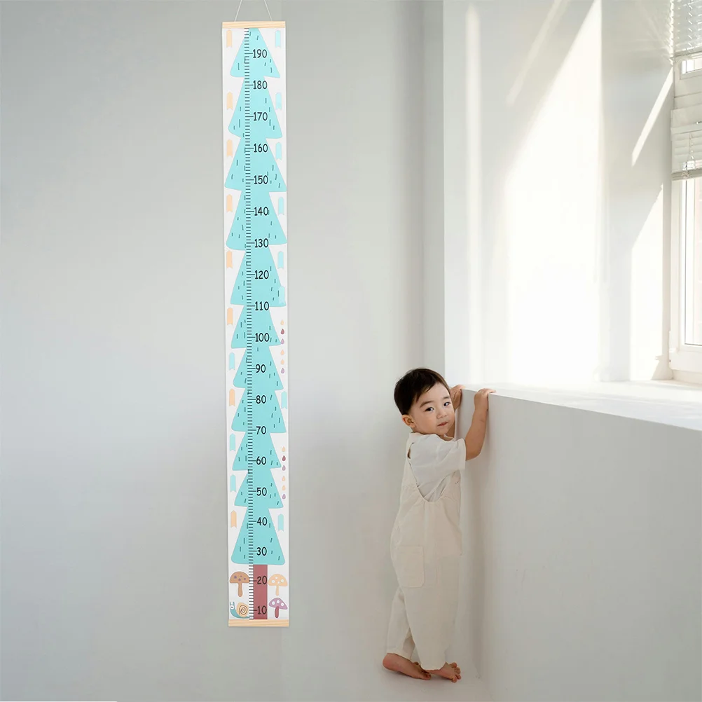 

2Pcs Height Measurement Chart Wall Mounted Growth Tracker for with Minimalist Design Easy to Install Room